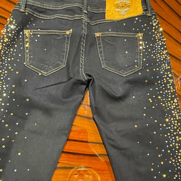 Fashionable shiny jeans - Picture 7 of 12